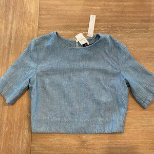 3x1 NYC Chambray Top Size Small
